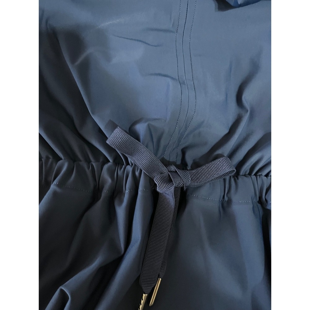 Spanx AirEssentials Short Sleeve Dress Romper Navy Blue Quarter Zip XL XL/XG/TG - Picture 6 of 6